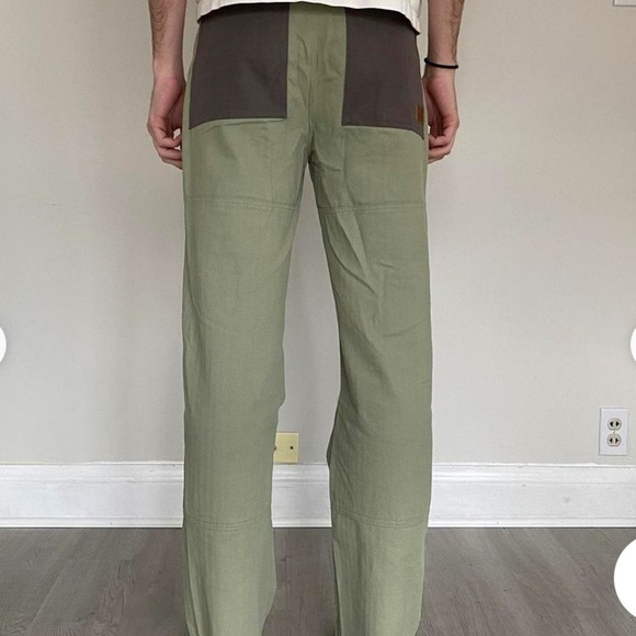Liquid lagoon 30x30 Two-Tone Cargo Pants with Pockets utility streetwear skater - Picture 5 of 10